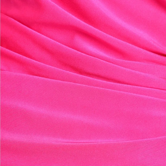 Hot Pink Mini Dress - Picture 4 of 10